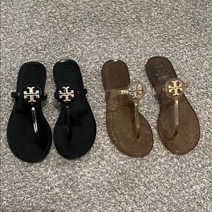 Tory Burch jelly thong sandals. 6